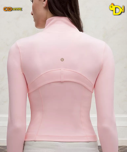 Define Cropped Jacket Nulu "Blush Quartz/Gold/Gold"