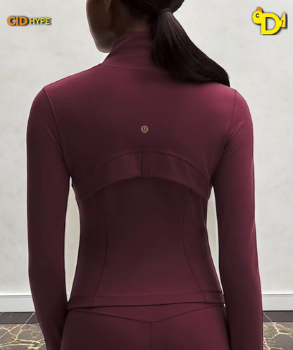 Define Cropped Jacket Nulu "Burgundy Bay/Rose Gold/Rose Gold"