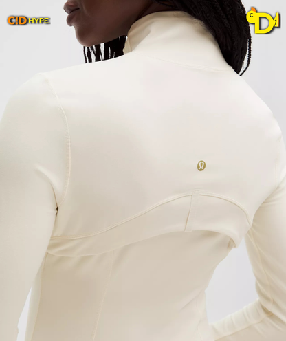 Define Cropped Jacket Nulu "Light Ivory/Gold/Gold"