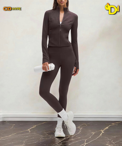 Define Cropped Jacket Nulu "Sequoia"