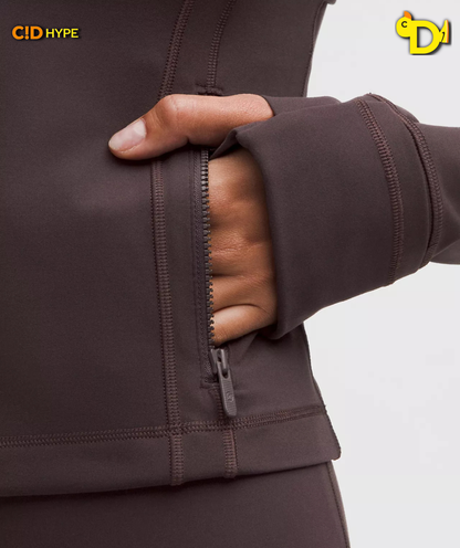 Define Cropped Jacket Nulu "Sequoia"