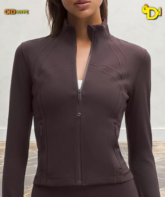 Define Cropped Jacket Nulu "Sequoia"