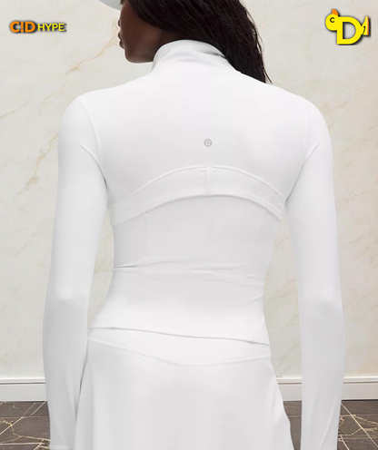 Define Cropped Jacket Nulu "White"