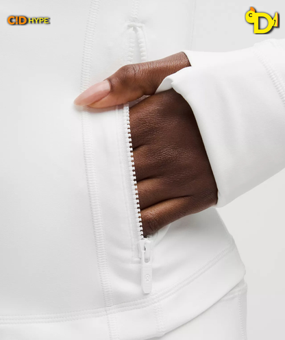 Define Cropped Jacket Nulu "White"