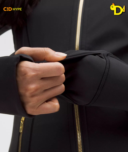Define Jacket Nulu "Black/Gold/Gold"