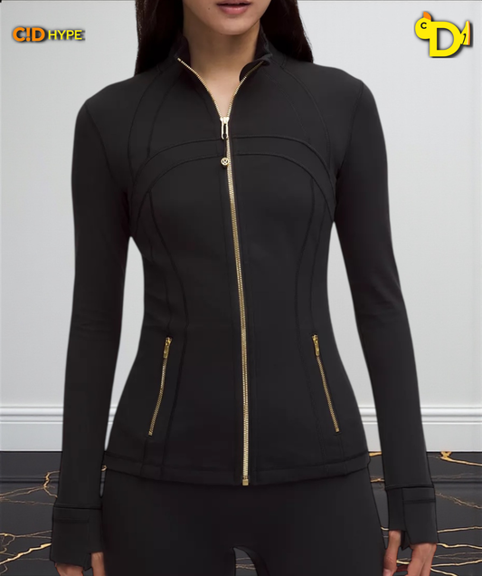 Define Jacket Nulu "Black/Gold/Gold"