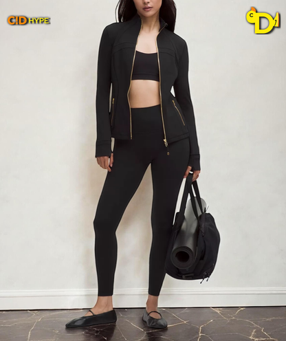 Define Jacket Nulu "Black/Gold/Gold"