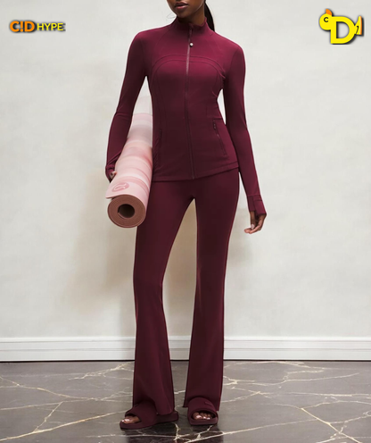 Define Jacket Nulu "Burgundy Bay"