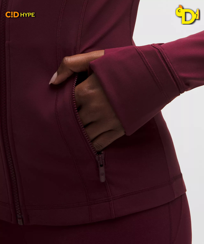 Define Jacket Nulu "Burgundy Bay"