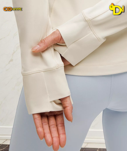 Define Jacket Nulu "Light Ivory/Gold/Gold"