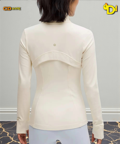 Define Jacket Nulu "Light Ivory/Gold/Gold"
