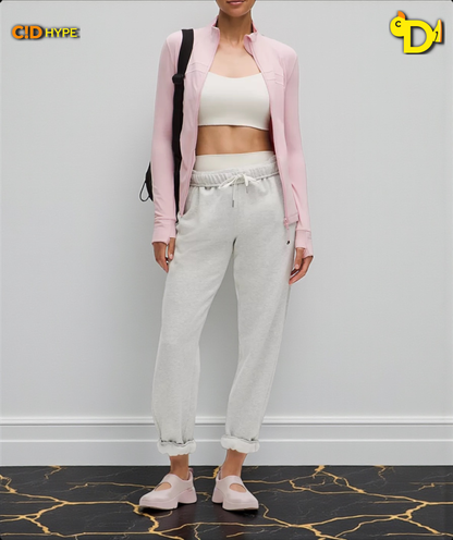 Define Jacket Nulu "Porcelain Pink"
