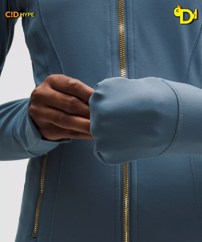 Define Jacket Nulu "Steel Blue/Gold/Gold"