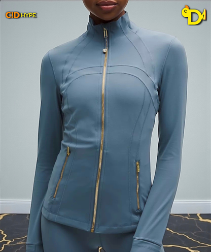 Define Jacket Nulu "Steel Blue/Gold/Gold"