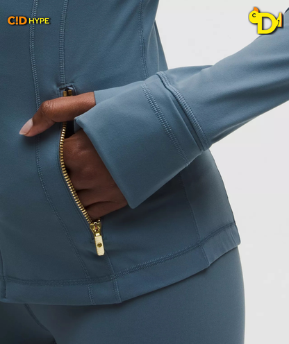 Define Jacket Nulu "Steel Blue/Gold/Gold"