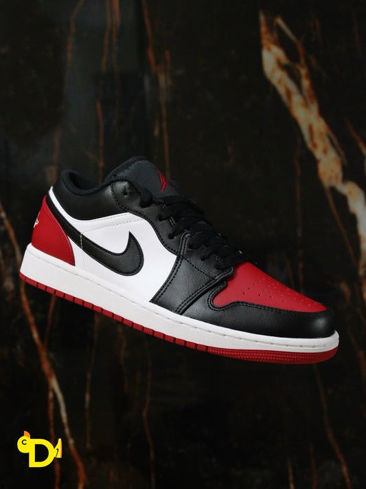 Jordan 1 Low "Bred Toe 2.0"