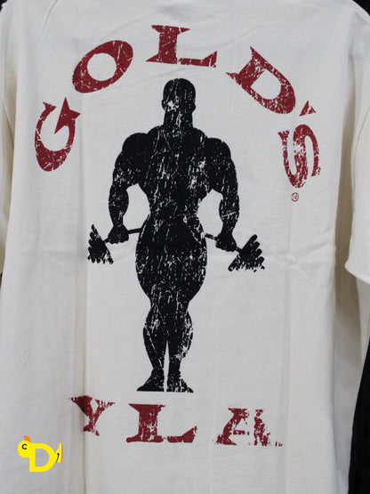 4002 - Golds Gym New Age Tees (Beige)