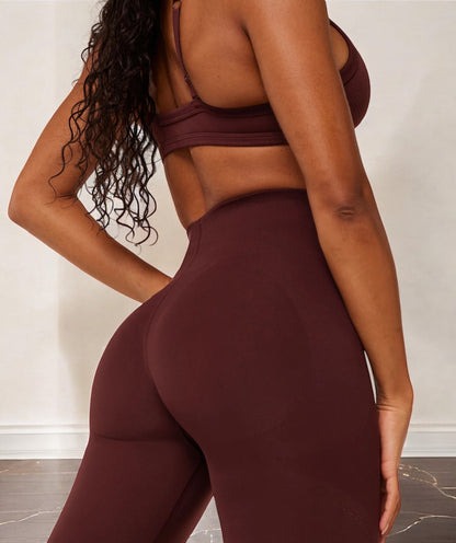 Energise Seamless Leggings “Rich Maroon”