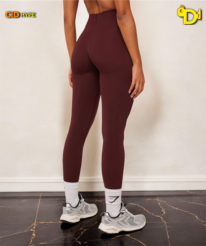 Energise Seamless Leggings “Rich Maroon”