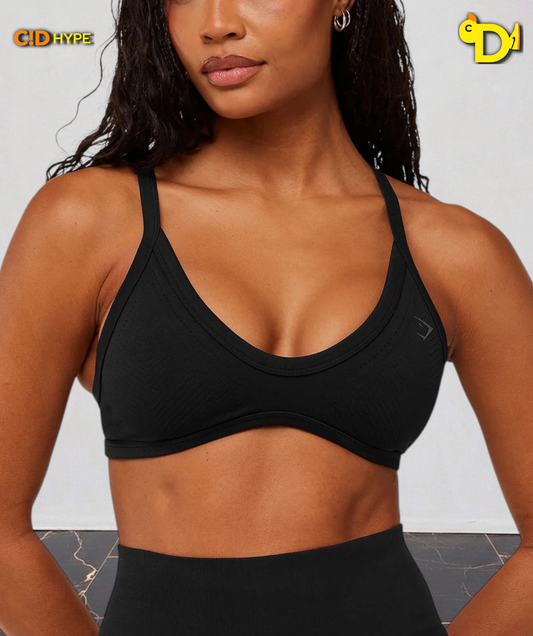 Energise Seamless Sport Bra “Black”