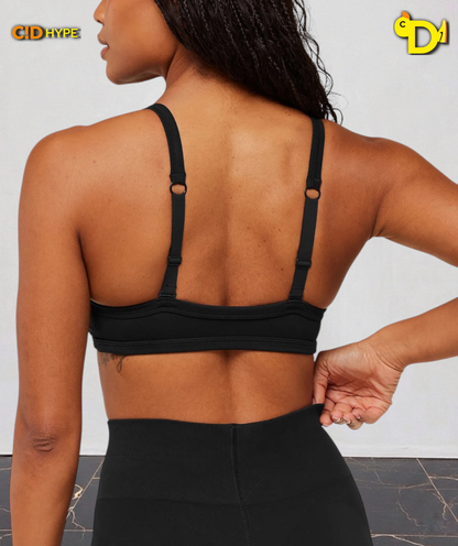 Energise Seamless Sport Bra “Black”