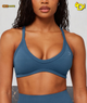 Energise Seamless Sports Bra "Compound Blue"