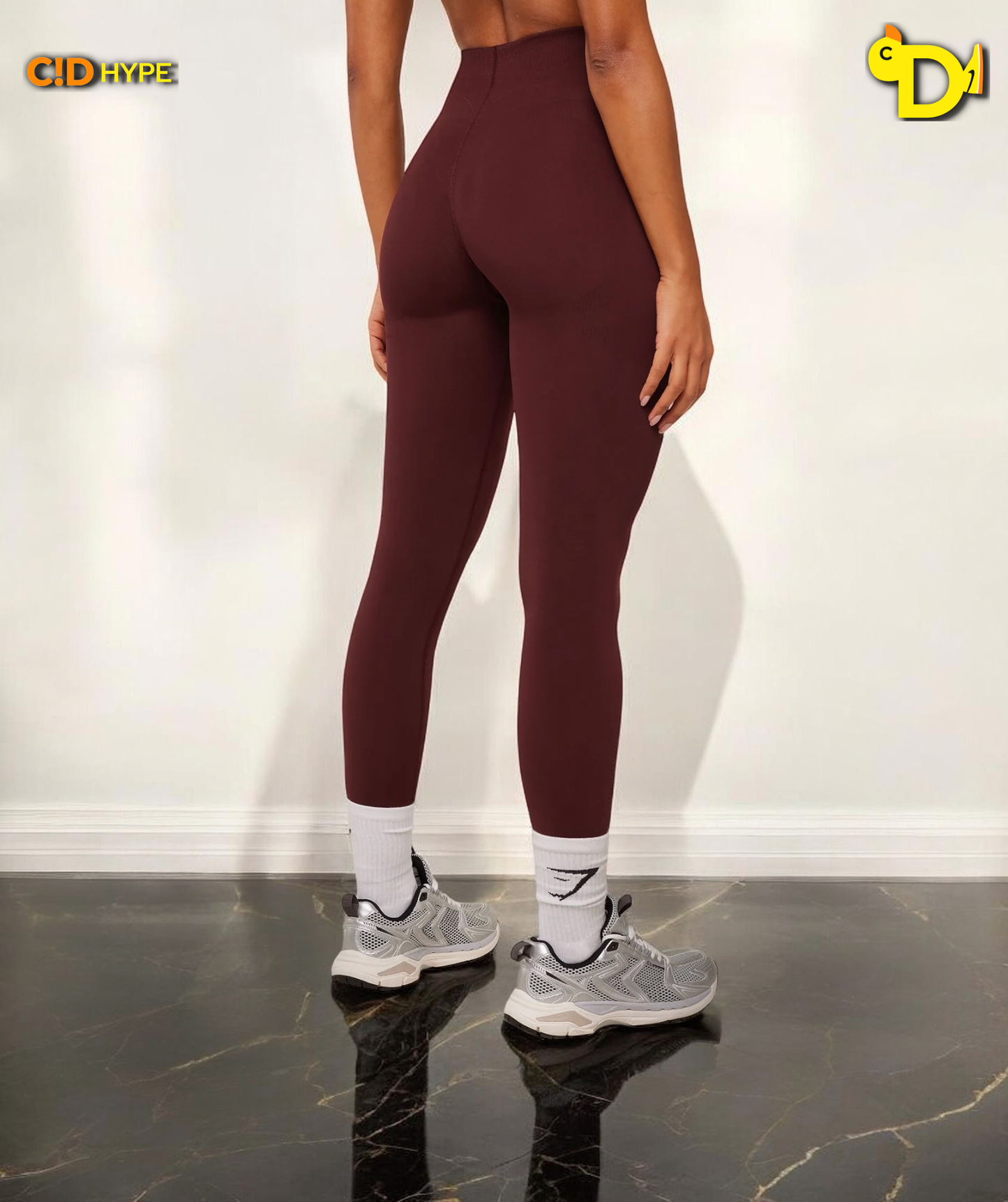 Energise Seamless Leggings “Rich Maroon”