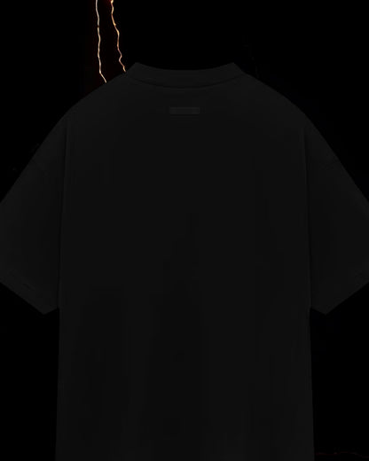 Essentials Jersey Crewneck tee "Black"
