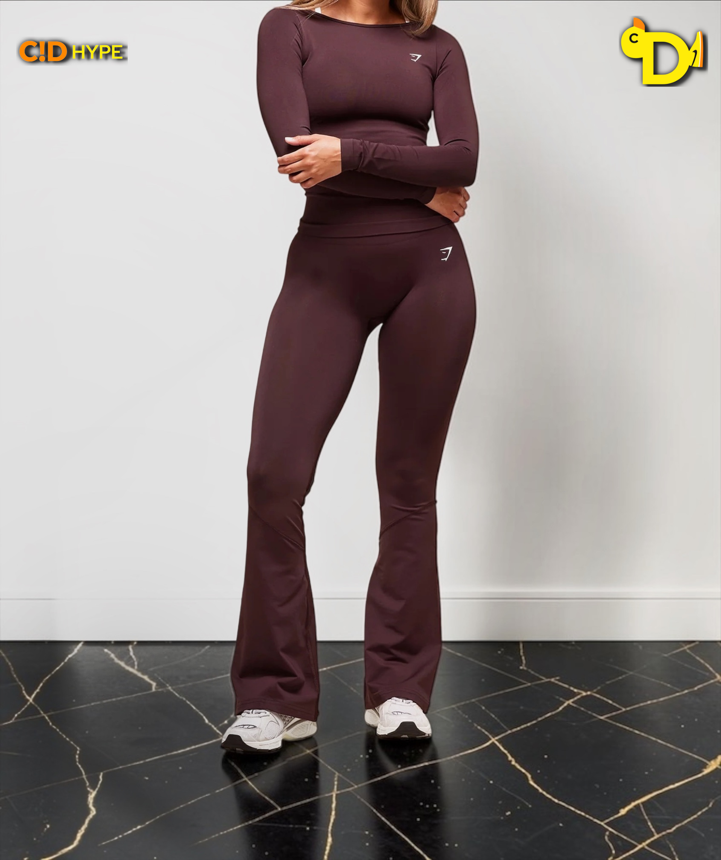 Everyday Seamless Wide Neck Long Sleeve Top "Cherry Purple"