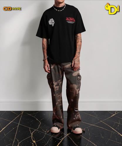 Eye of the Beholder Premium Oversized Tee in Black