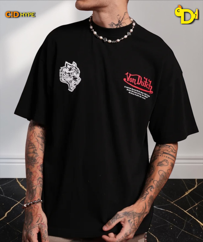 Eye of the Beholder Premium Oversized Tee in Black