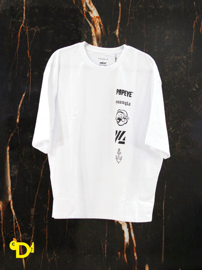4195 - Popeye Tees (White)