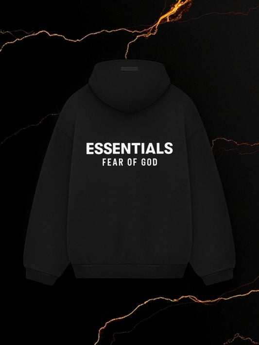 Fear Of God Essentials Fleece Hoodie "Black"