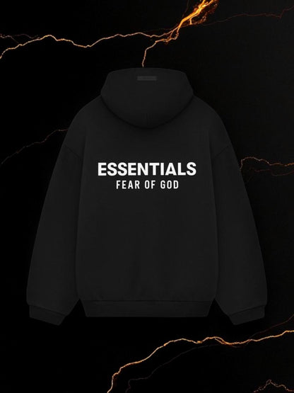 Fear Of God Essentials Fleece Hoodie "Black"