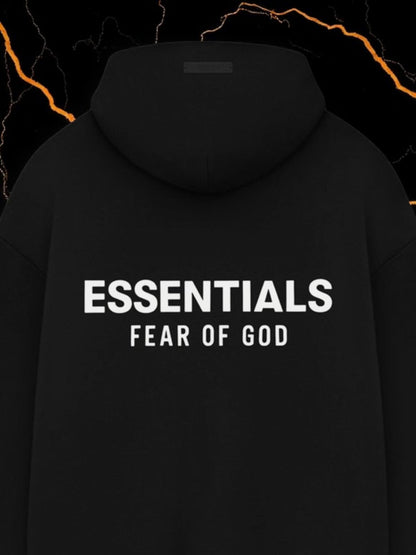 Fear Of God Essentials Fleece Hoodie "Black"