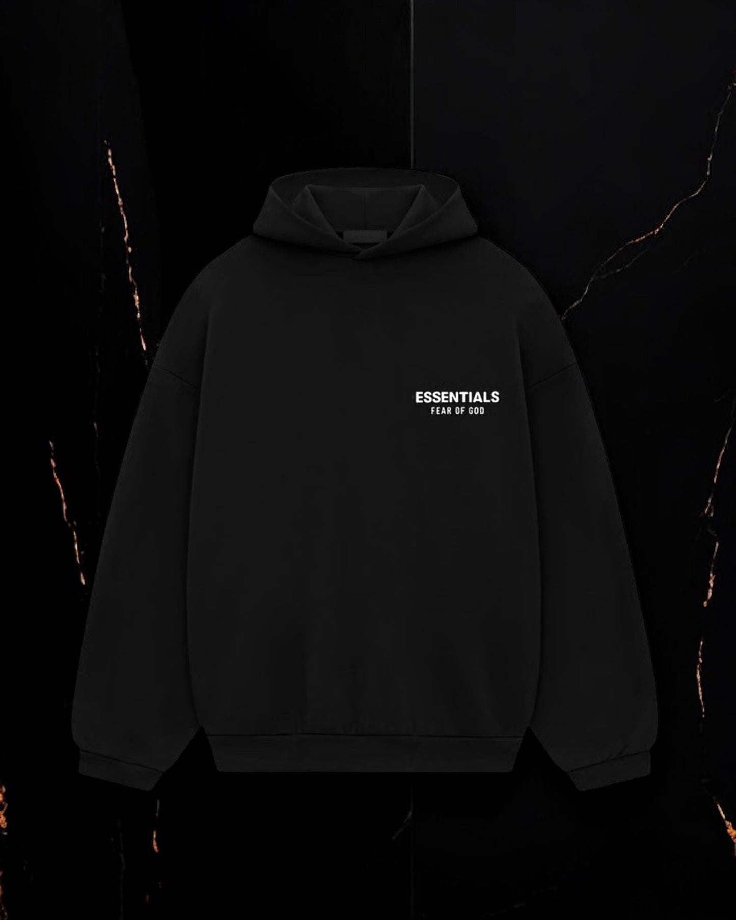 Fear Of God Essentials Fleece Hoodie "Black"