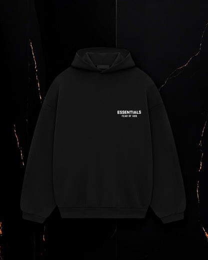 Fear Of God Essentials Fleece Hoodie "Black"