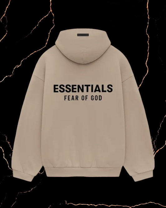 Fear Of God Essentials Fleece Hoodie "Desert Sand"
