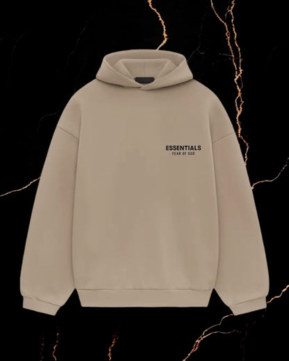 Fear Of God Essentials Fleece Hoodie "Desert Sand"