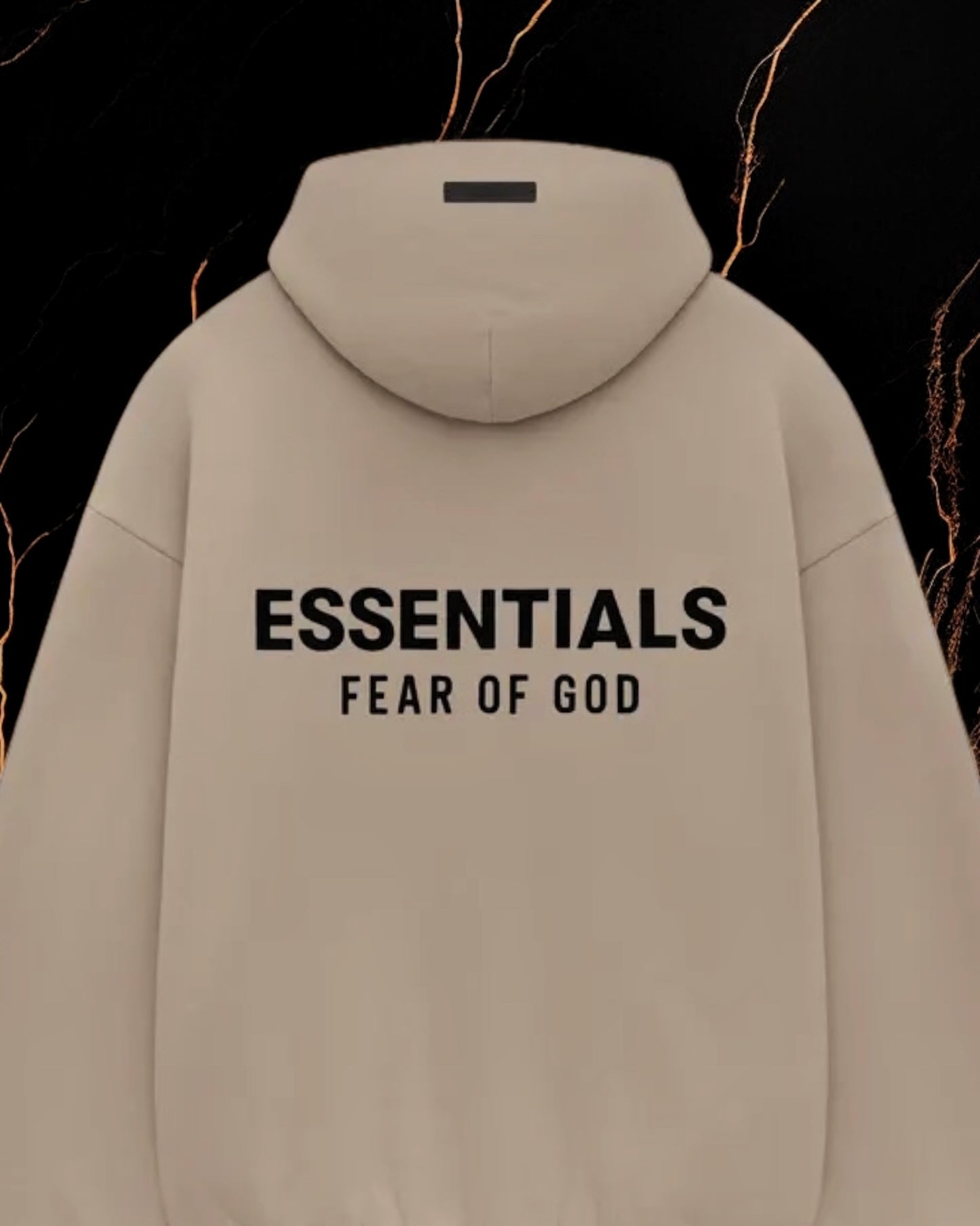 Fear Of God Essentials Fleece Hoodie "Desert Sand"