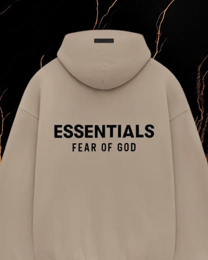 Fear Of God Essentials Fleece Hoodie "Desert Sand"