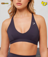 Flow Light Support Sports Bra “Midnigh Purple”