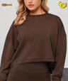 Flow Long Sleeve Top “Archive Brown”
