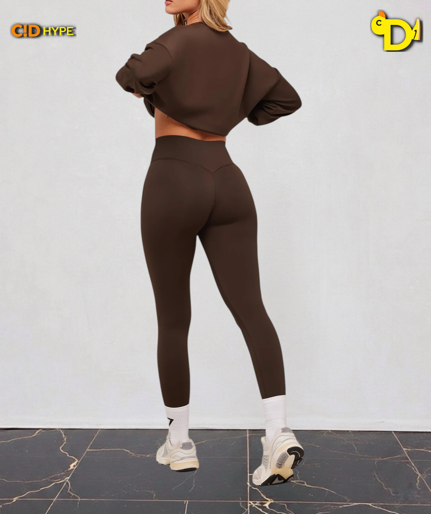 Flow Long Sleeve Top “Archive Brown”