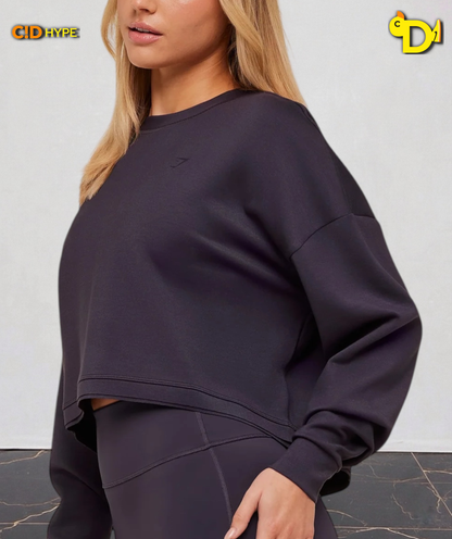 Flow Long Sleeve Top “Midnigh Purple”