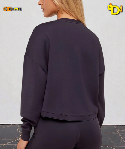 Flow Long Sleeve Top “Midnigh Purple”