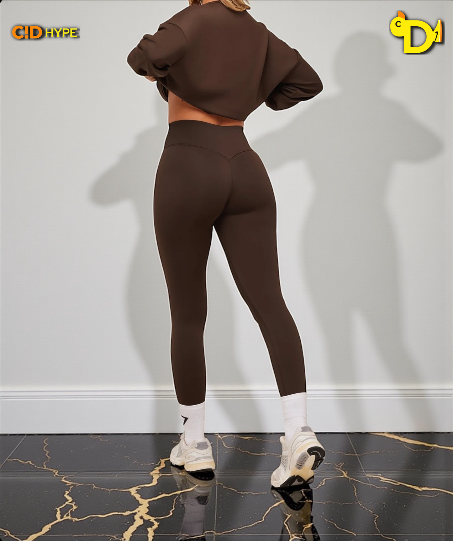 Flow Long Sleeve Top “Archive Brown”