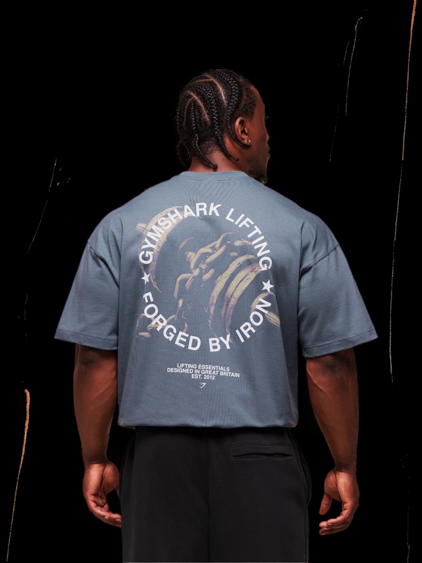 Forged By Iron T-Shirt "Iron Blue"