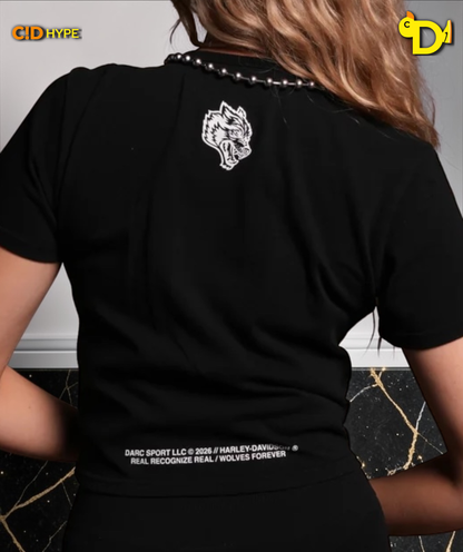 HD-Moth "Timeless" Tee in Black