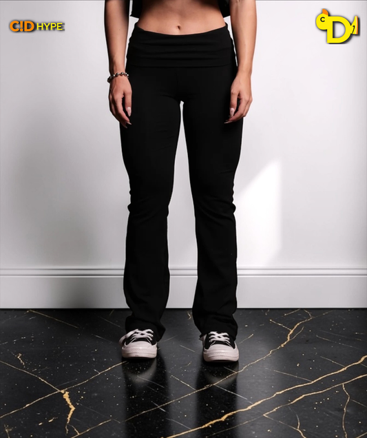 Harley-Davidson Wolves Romy Foldover Pants in Black